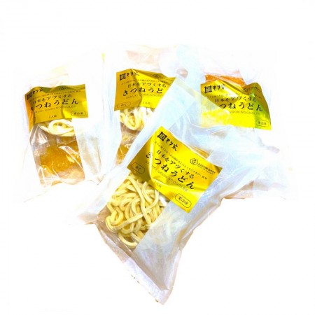 【送料無料】日本をアツくする!きつねうどん4人前