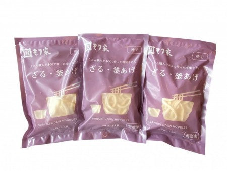 冷凍ざる・釜あげうどんセット3人前