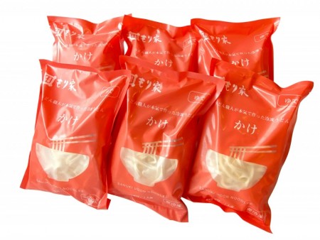 冷凍かけうどんセット6人前