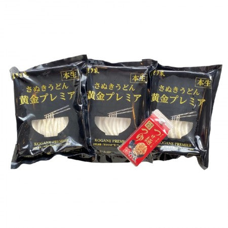 本生うどん黄金プレミア　ざる・釜上げうどん6人前セット